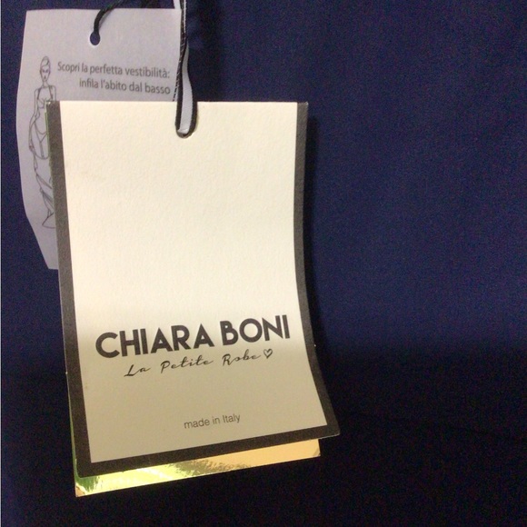CHIARA BONI BEAUTIFUL LONG DRESS. SIZE 10- MADE IN ITALY - Picture 6 of 16